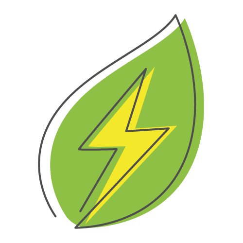 electric leaf icon