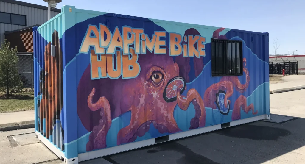Adaptive Bike Hub in Hamilton, Ontario
