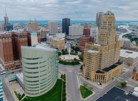 Buffalo downtown skyline