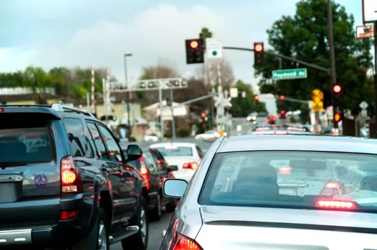 City car traffic