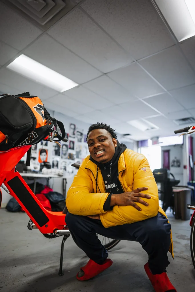 Jamari, E-bike Library member