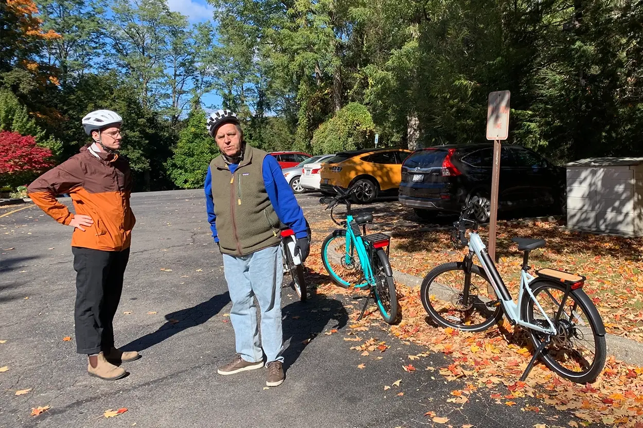 Site visit with partners in Croton-on-Hudson